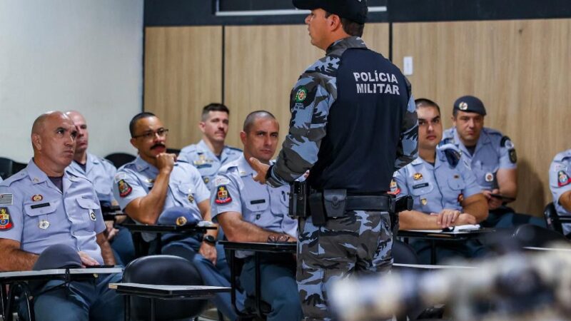 PM de SP conhece modelo de inteligência da segurança em Goiás