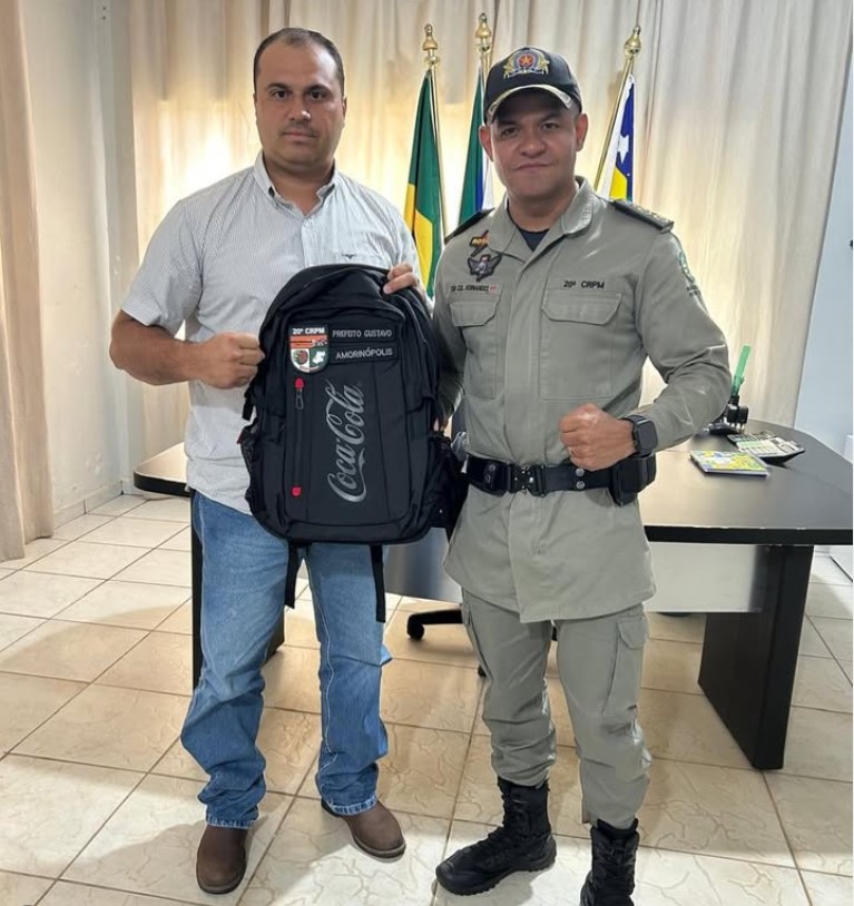 Prefeitura de Amorinópolis reforça parceria com PM
