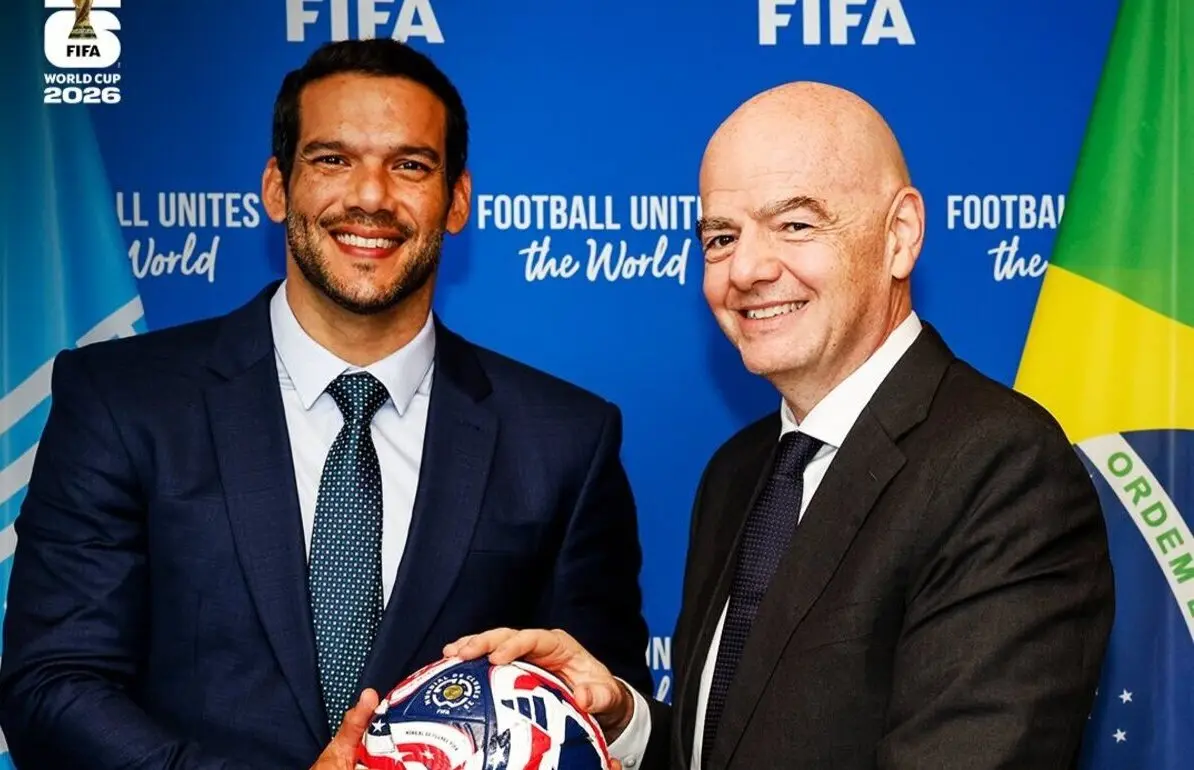 Presidente da Fifa deseja boa sorte para Brasil na Copa do Mundo