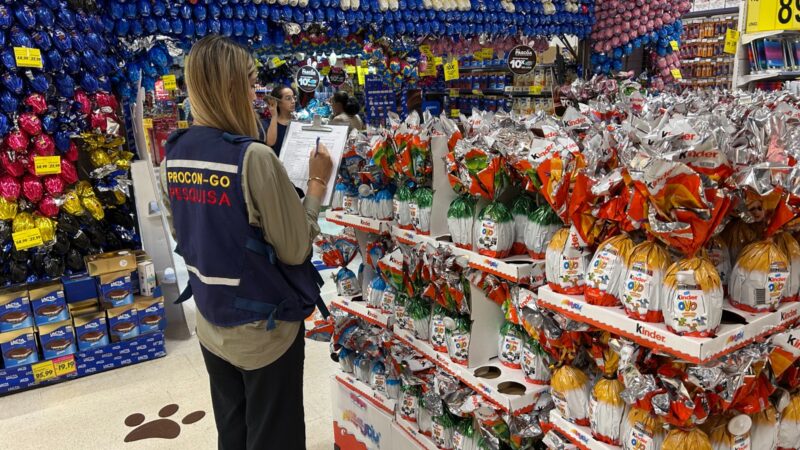 Procon Goiás aponta variação de até 159% em ovos de Páscoa
