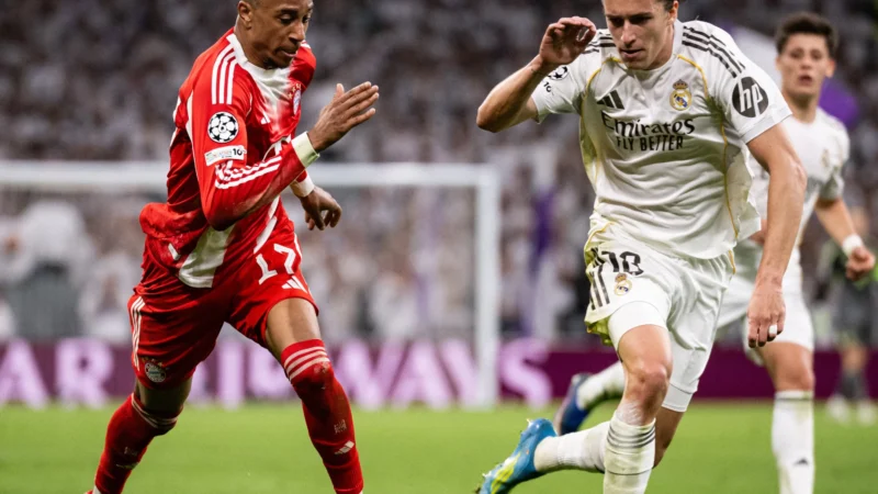 Quartas de final da Champions League: Bayern vence Real em Madrid; Arsenal bate Sporting Lisboa em Portugal
