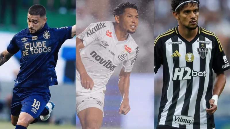 Santos, Grêmio e Atlético-MG estreiam fora de casa na Sul-Americana