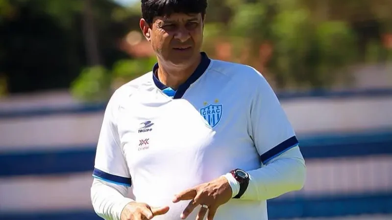 Sem vencer após três rodadas da Série D, Crac demite Wladimir Araújo