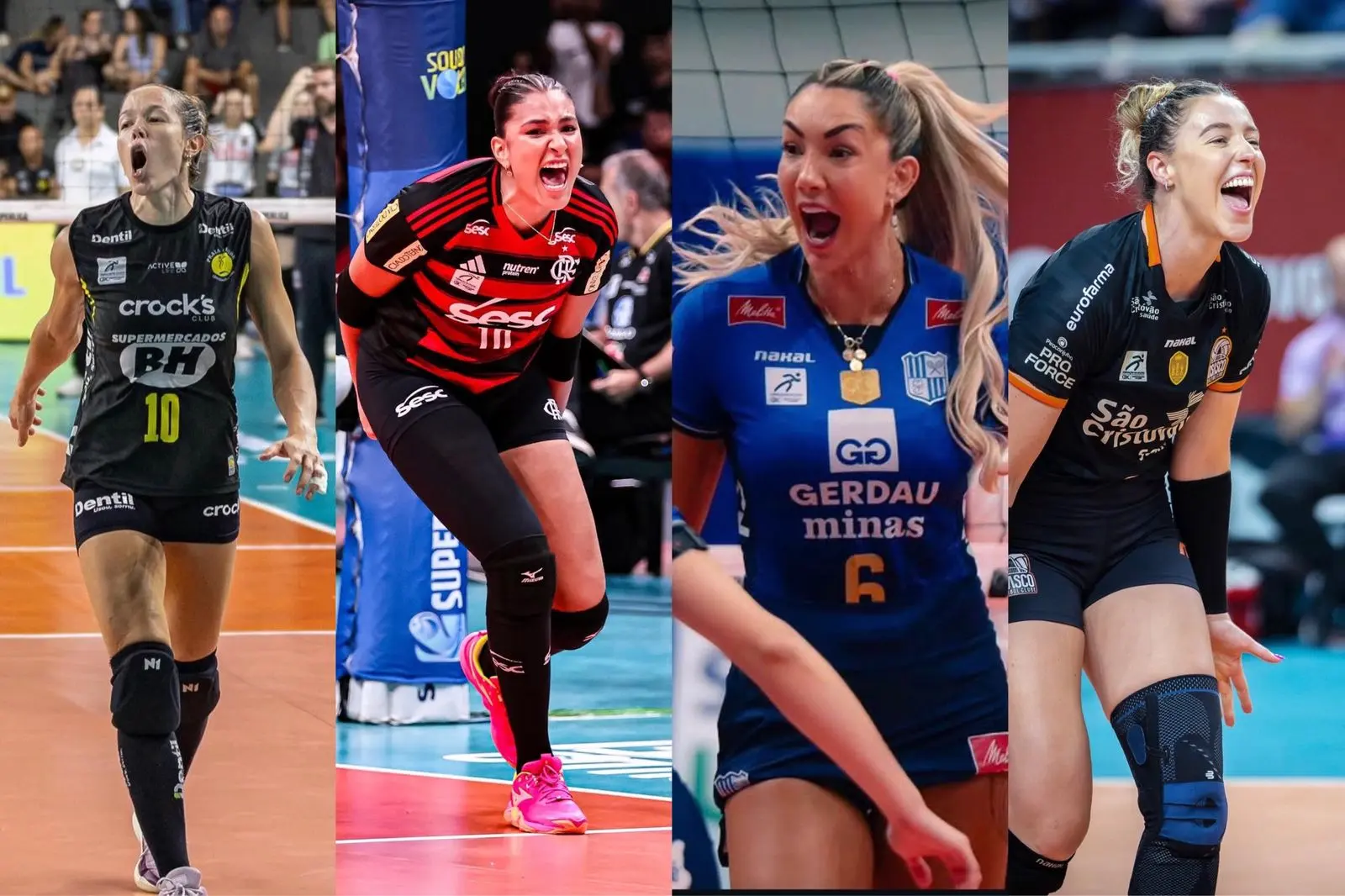 Semifinais da Superliga Feminina de Vôlei começam nesta segunda; confira os detalhes