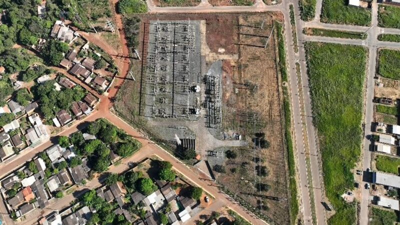 Subestação Rio Vermelho ampliada e reforça redes em Luziânia