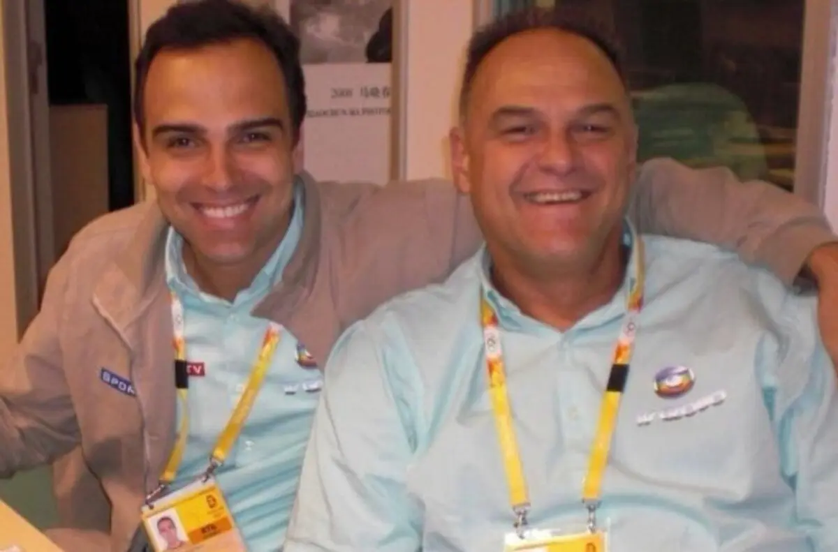 Tadeu Schmidt publica homenagem para irmão Oscar “Meu maior ídolo”