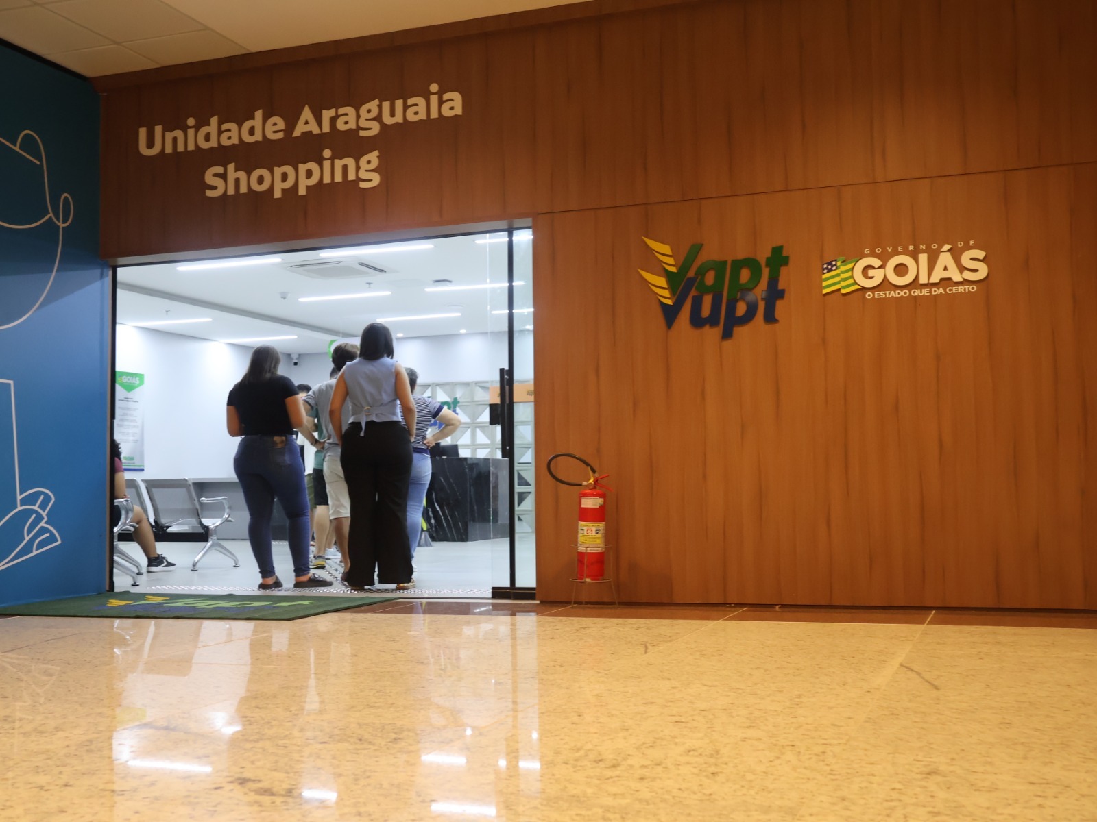 Vapt Vupt do Araguaia Shopping passa a funcionar em novo espaço