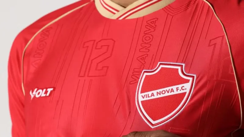 Vila Nova lança novo uniforme para a temporada 2026; confira as fotos