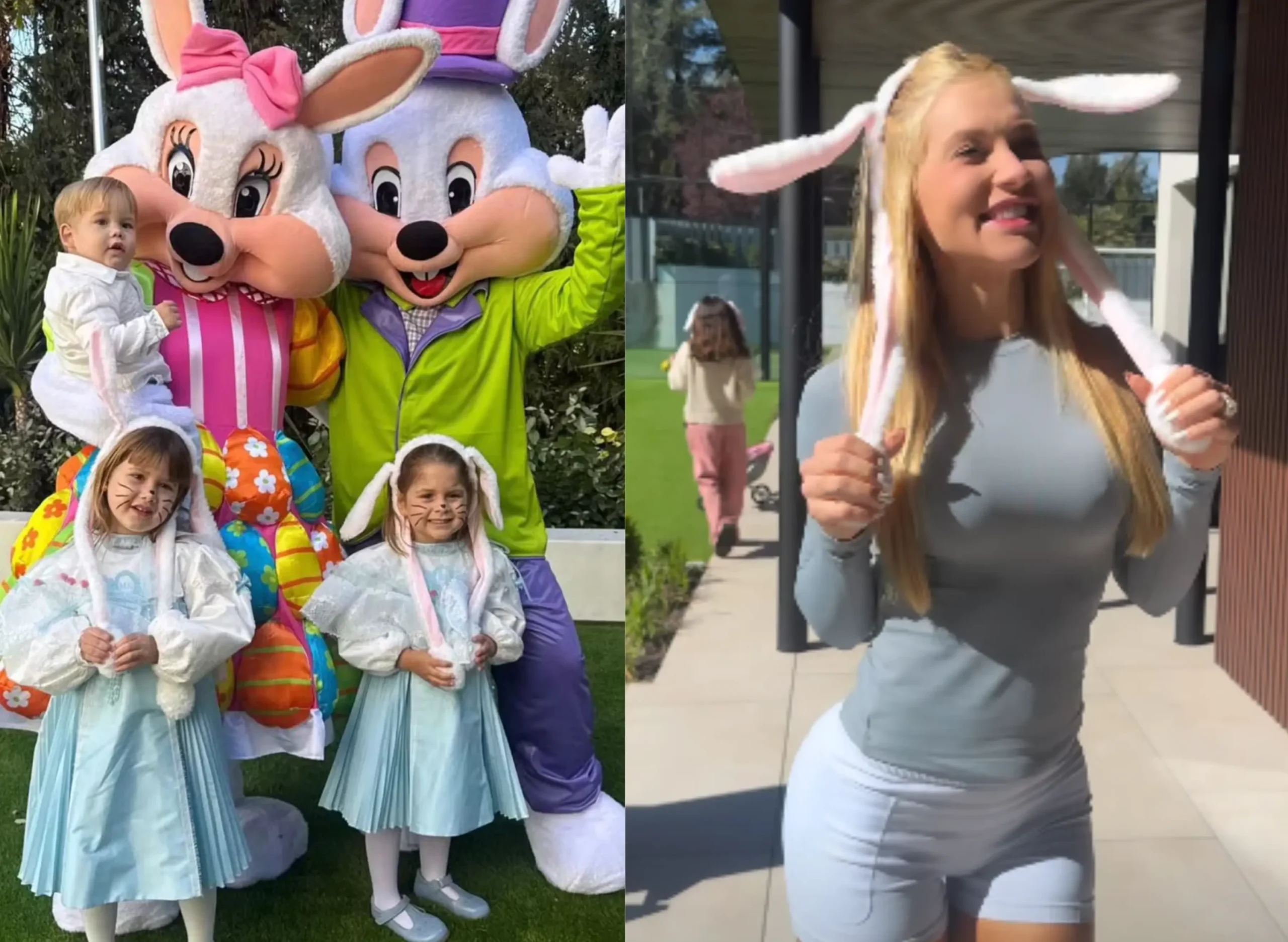 Virginia Fonseca faz festa de Páscoa em mansão de Vini Jr