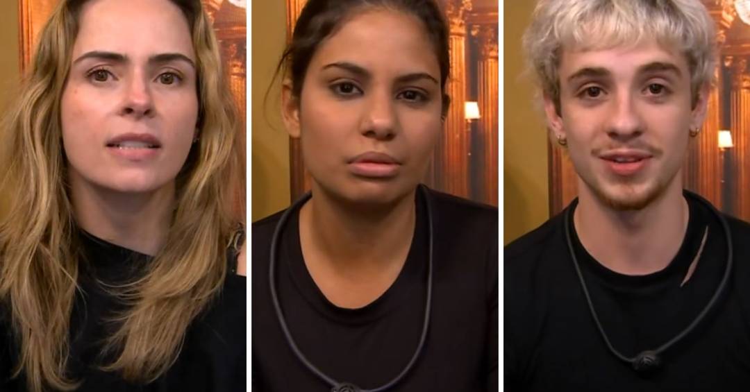 Enquete BBB 26: Quem deve sair no paredão entre Ana Paula, Gabi e Juliano?
