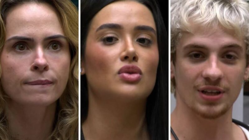 Enquete BBB 26: Quem sai no paredão entre Ana Paula, Jordana e Juliano?