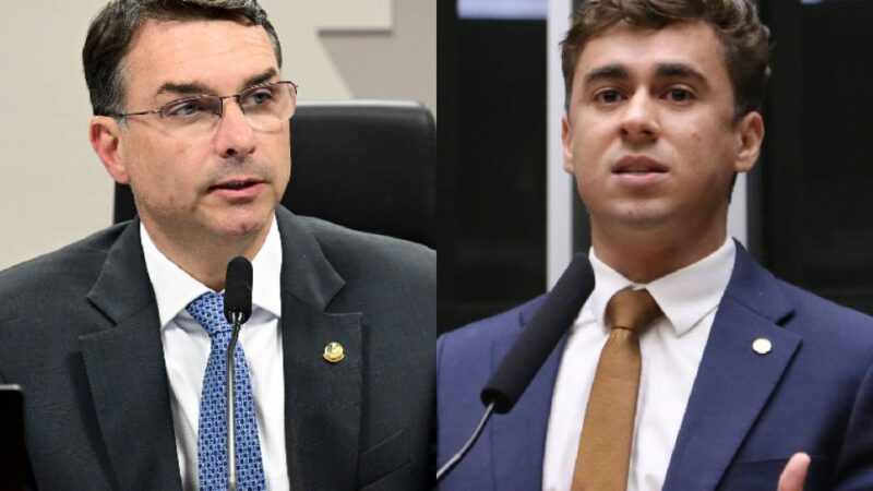 Flávio Bolsonaro se pronuncia após briga, e Nikolas fala em ‘clima que ninguém mais suporta’