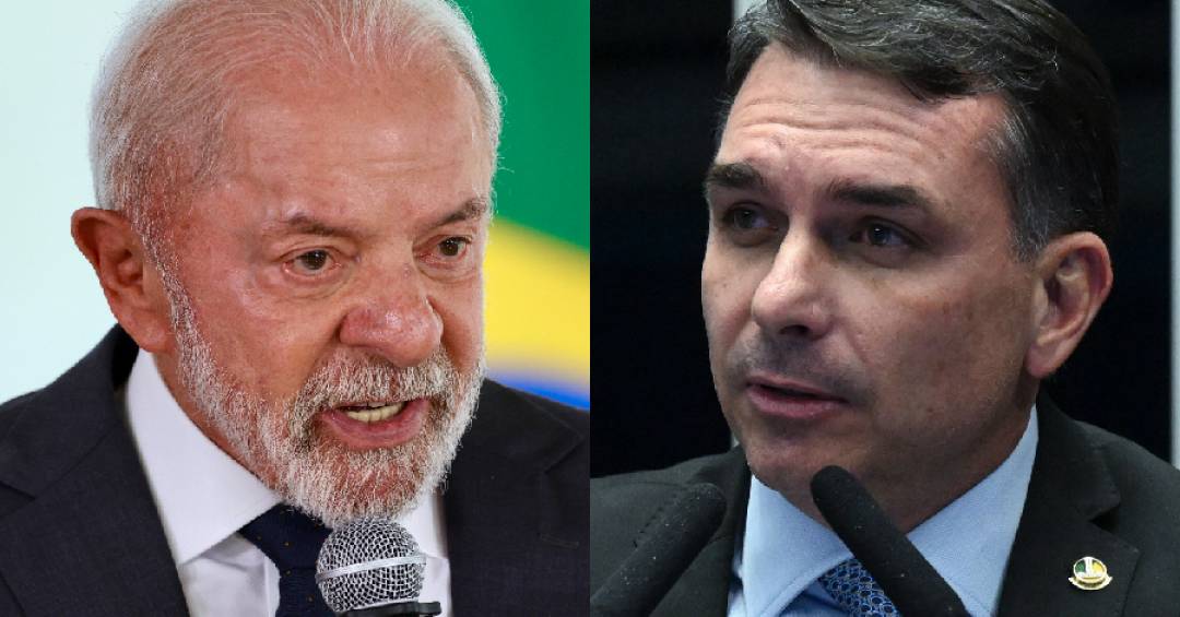 Os recados que Lula e Flávio mandaram ao eleitorado ao expressarem solidariedade a Donald Trump