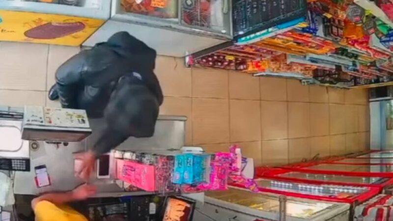 Vídeo: ladrão é baleado e implora para que o deixem fugir