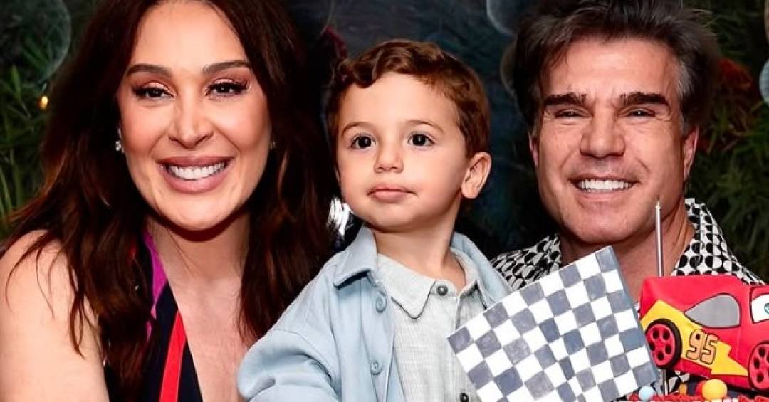 Claudia Raia relata diagnóstico de psiquiatra durante gravidez de Luca