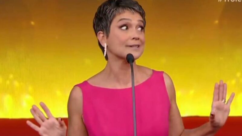 Sandra Annenberg resgata frase icônica durante Troféu Imprensa