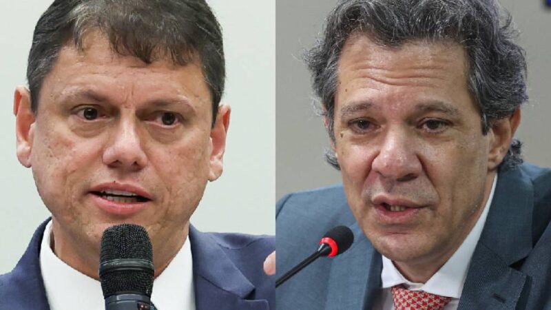Tarcísio x Haddad: a primeira pesquisa Quaest para o governo de São Paulo
