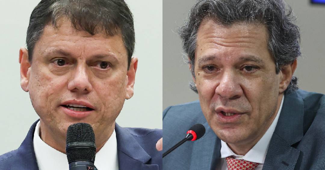 Tarcísio x Haddad: a primeira pesquisa Quaest para o governo de São Paulo