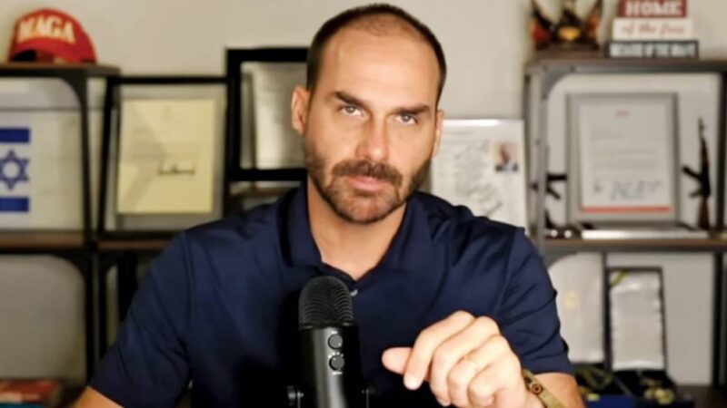 A revolta de Eduardo Bolsonaro com Romeu Zema