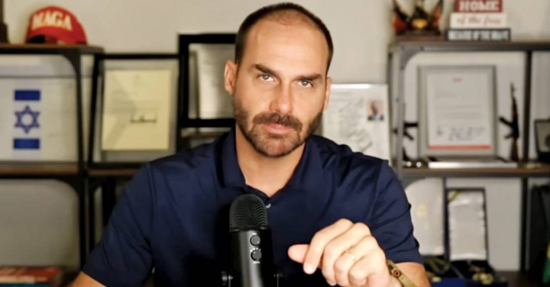 A revolta de Eduardo Bolsonaro com Romeu Zema