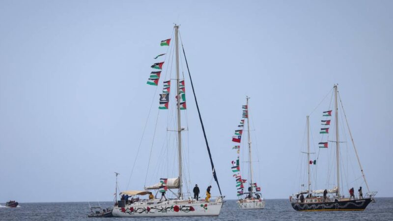 Ativista brasileiro capturado em flotilha de Gaza será interrogado em Israel