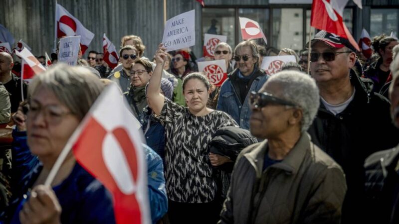 Groenlândia protesta contra Trump em frente a novo consulado dos EUA: ‘Não está à venda’