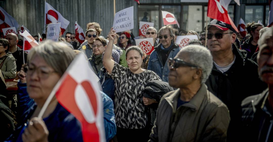 Groenlândia protesta contra Trump em frente a novo consulado dos EUA: ‘Não está à venda’