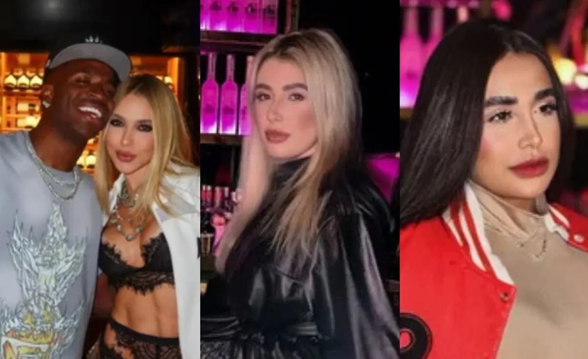 As fotos das modelos brasileiras no término de Virginia e Vini Jr.