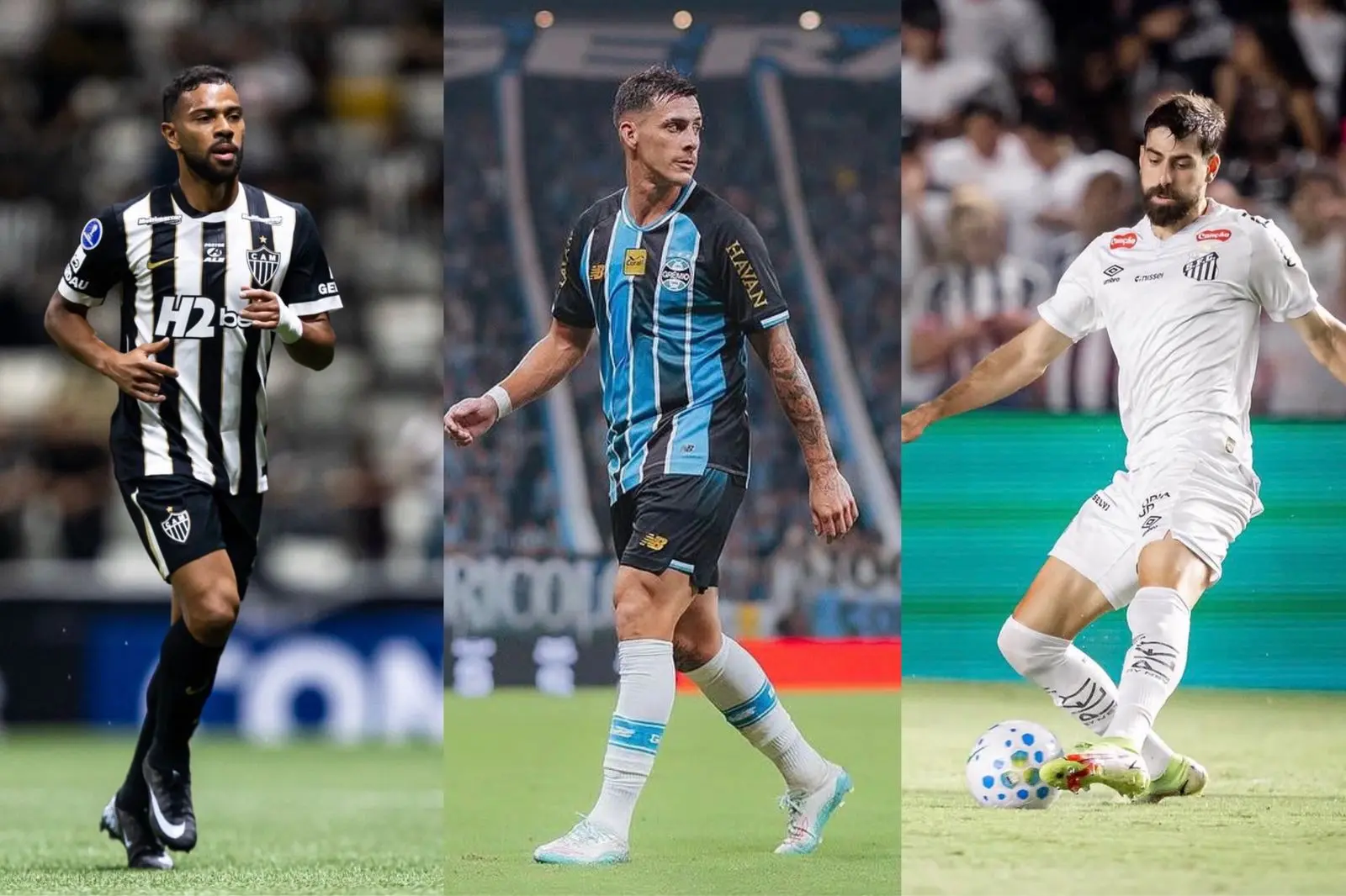 Atlético Mineiro quer reação, Santos busca primeira vitória e Grêmio mira o topo; veja os jogos desta terça na Sul-Americana