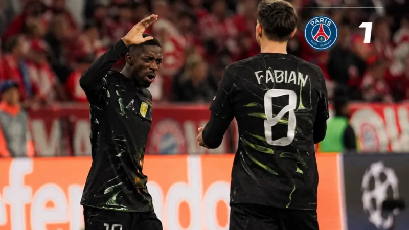 Atual campeão, PSG empata com o Bayern de Munique e garante vaga na final da Champions League