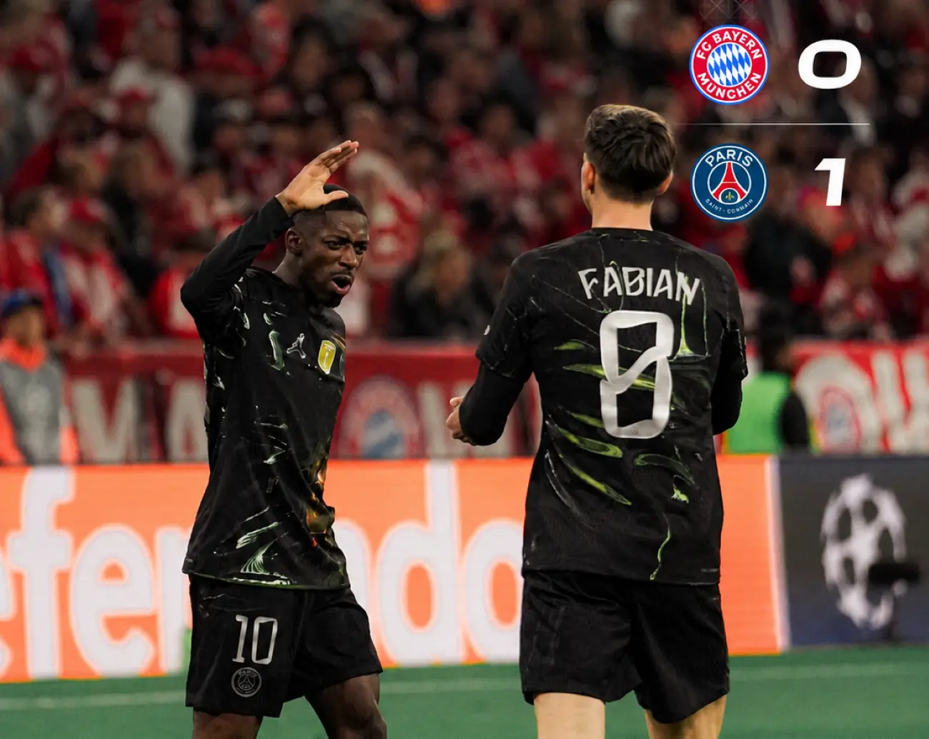 Atual campeão, PSG empata com o Bayern de Munique e garante vaga na final da Champions League