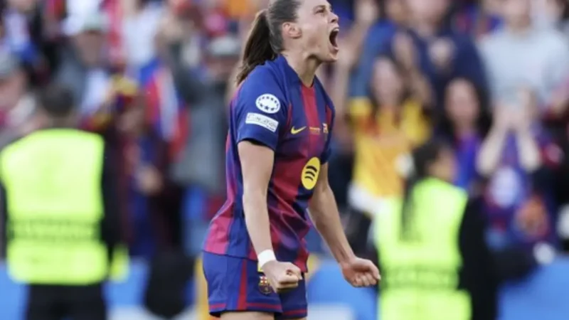 Barcelona bate o Olympique Lyonnais na final da Liga dos Campões e mantém hegemonia no futebol feminino