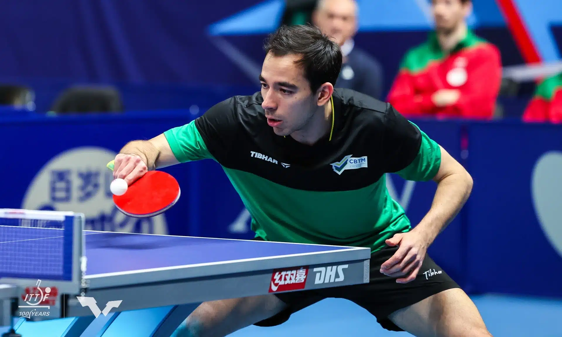 Brasil vira contra Singapura e avança para oitavas de final da disputa masculina do Mundial de Tênis de Mesa por equipes