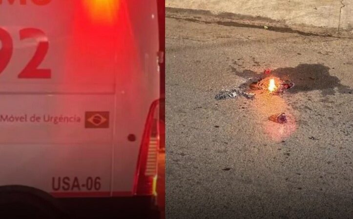 Briga termina com mulher incendiada no Jardim Modale