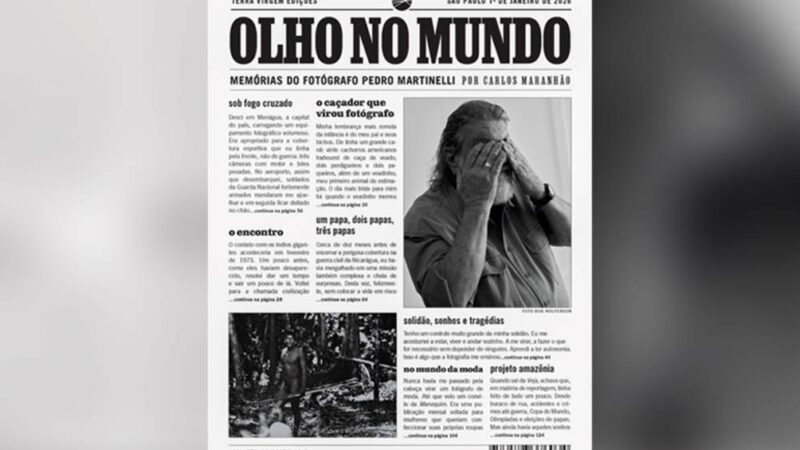 ‘Olho no Mundo’: livro acompanha trajetória do fotógrafo Pedro Martinelli