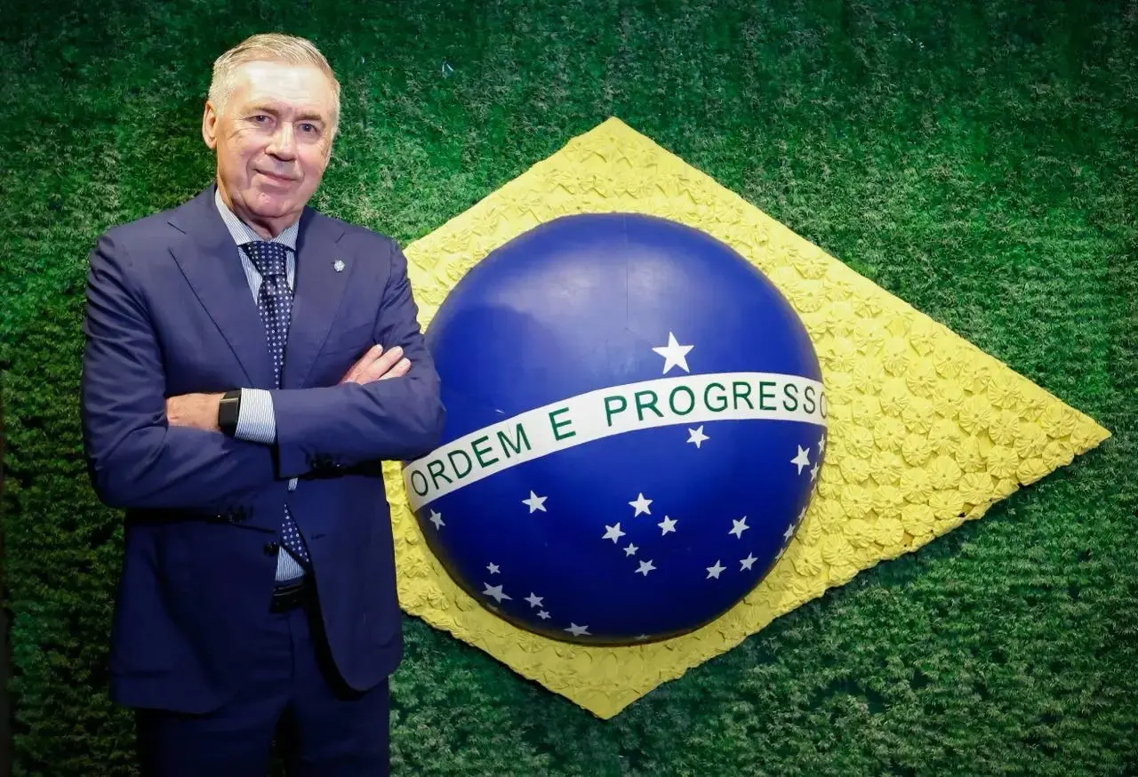 CBF anuncia renovação de contrato com Carlo Ancelotti até 2030