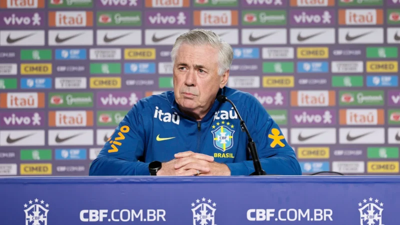 Carlo Ancelotti comenta possível convocação de Neymar: “Não é uma decisão simples”