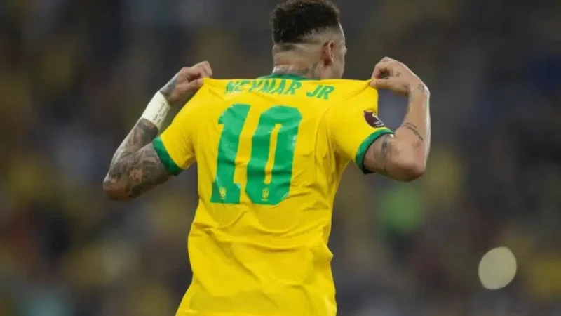Com Neymar com a 10, CBF divulga numeração do Brasil para a Copa do Mundo