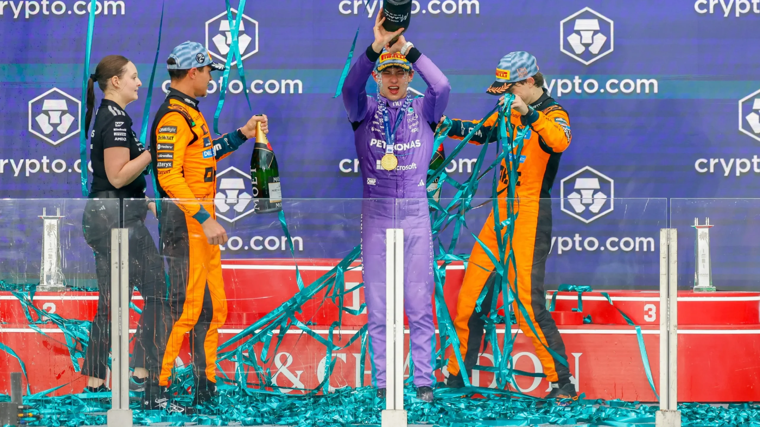 Com vitória no GP de Miami, Kimi Antonelli completa três vitórias seguidas na Fórmula 1