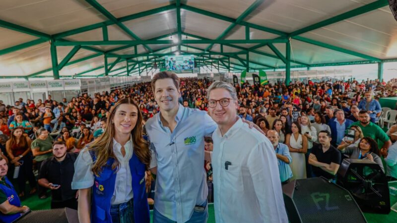 Daniel Vilela e Iara levam benefícios a Águas Lindas