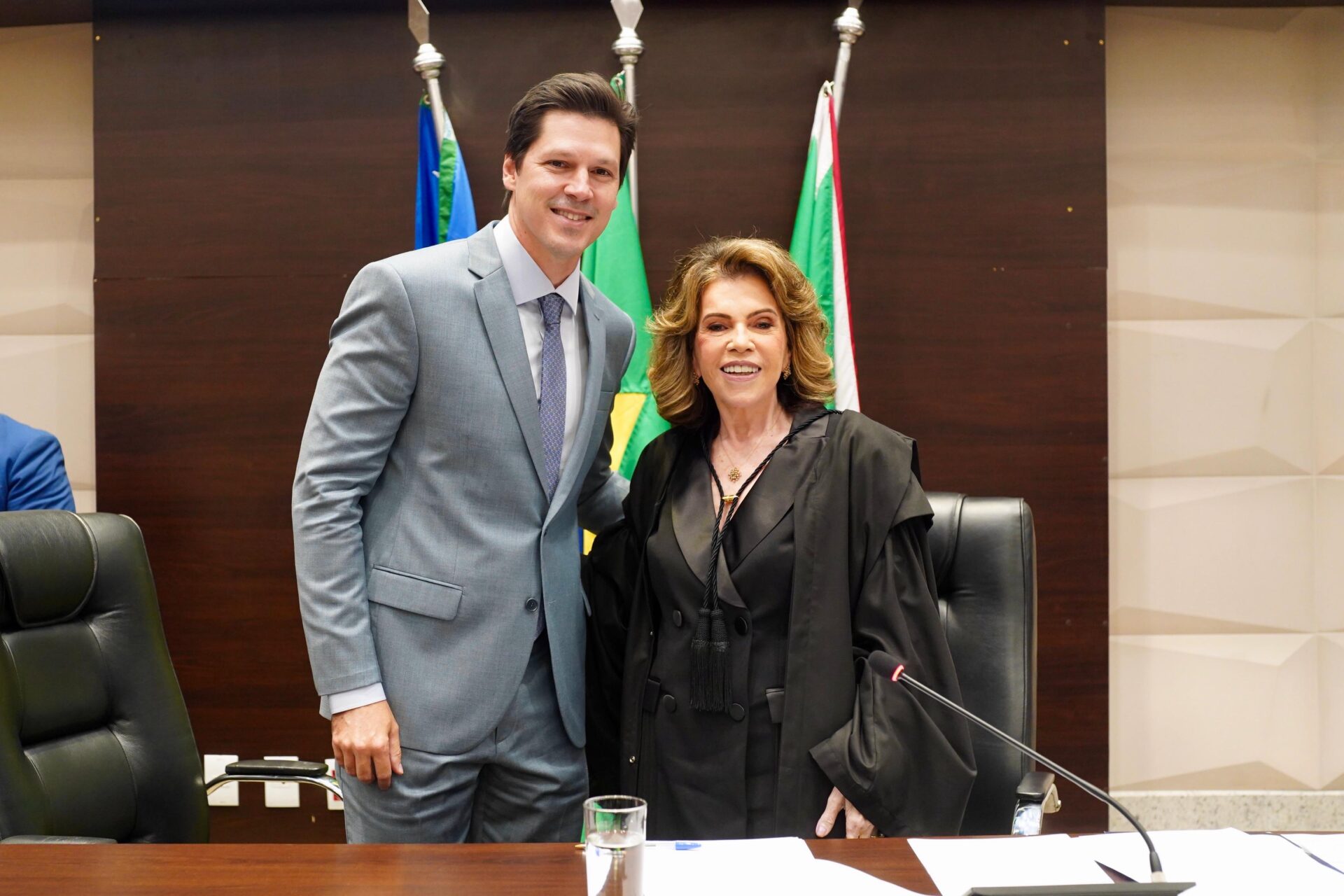 Daniel destaca papel do TRE-GO em eleições seguras na posse