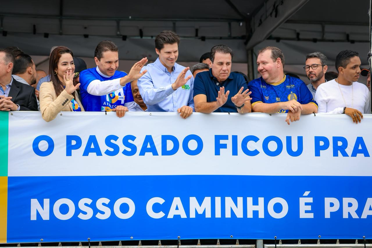 Daniel destaca parceria nos 104 anos de Aparecida Goiânia