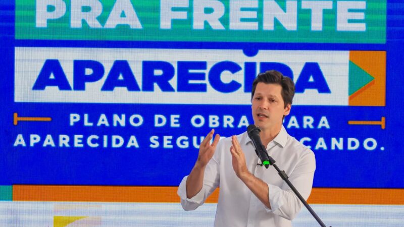 Daniel destina 37 milhões para infraestrutura e habitação em Aparecida