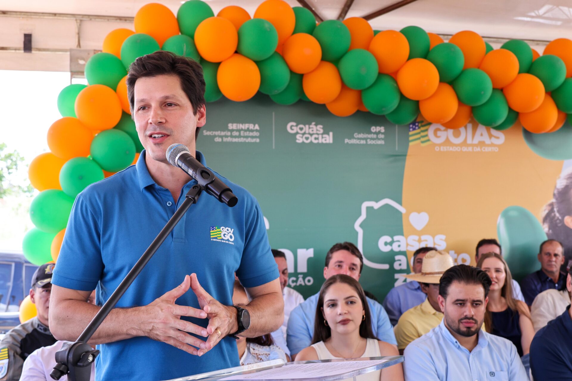Daniel entrega casas do Pra Ter Onde Morar em Mutunópolis