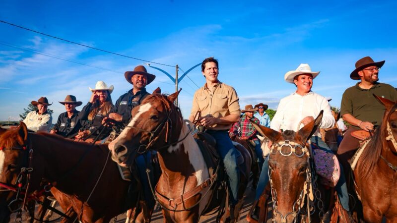 Daniel participa da 23ª Cavalgada Ecológica de Córrego do Ouro