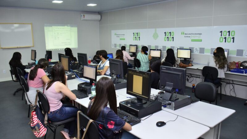 Estado abre 424 vagas para cursos grátis de tecnologia