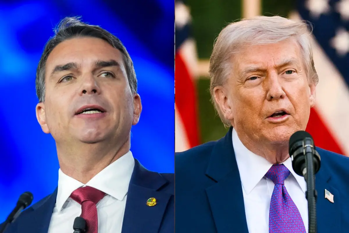 Flávio vai aos EUA na esperança de conseguir agenda com Trump