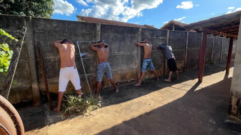 GCM combate perturbação do sossego em Palestina Goiás