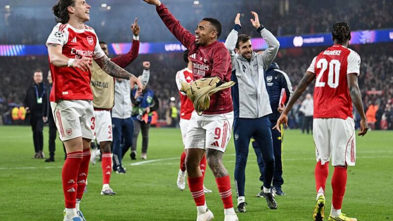 Como Gabriel Jesus, do Arsenal, encara a final da Champions diante do PSG