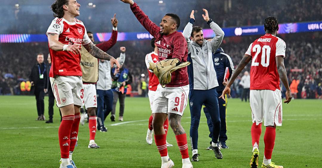 Como Gabriel Jesus, do Arsenal, encara a final da Champions diante do PSG